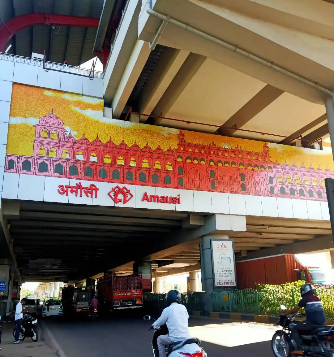 Amausi Metro Station